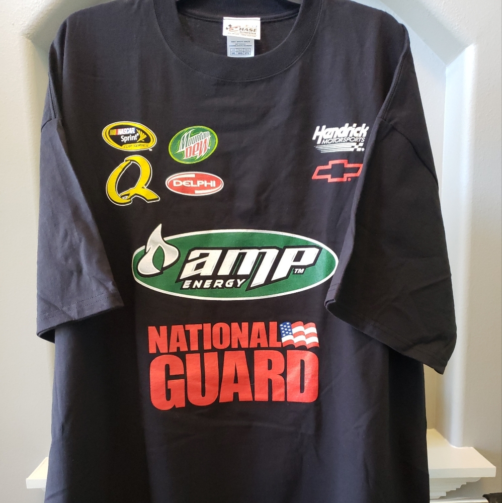 Chase Authentic Dale Jr Balck T-shirt size 3XL